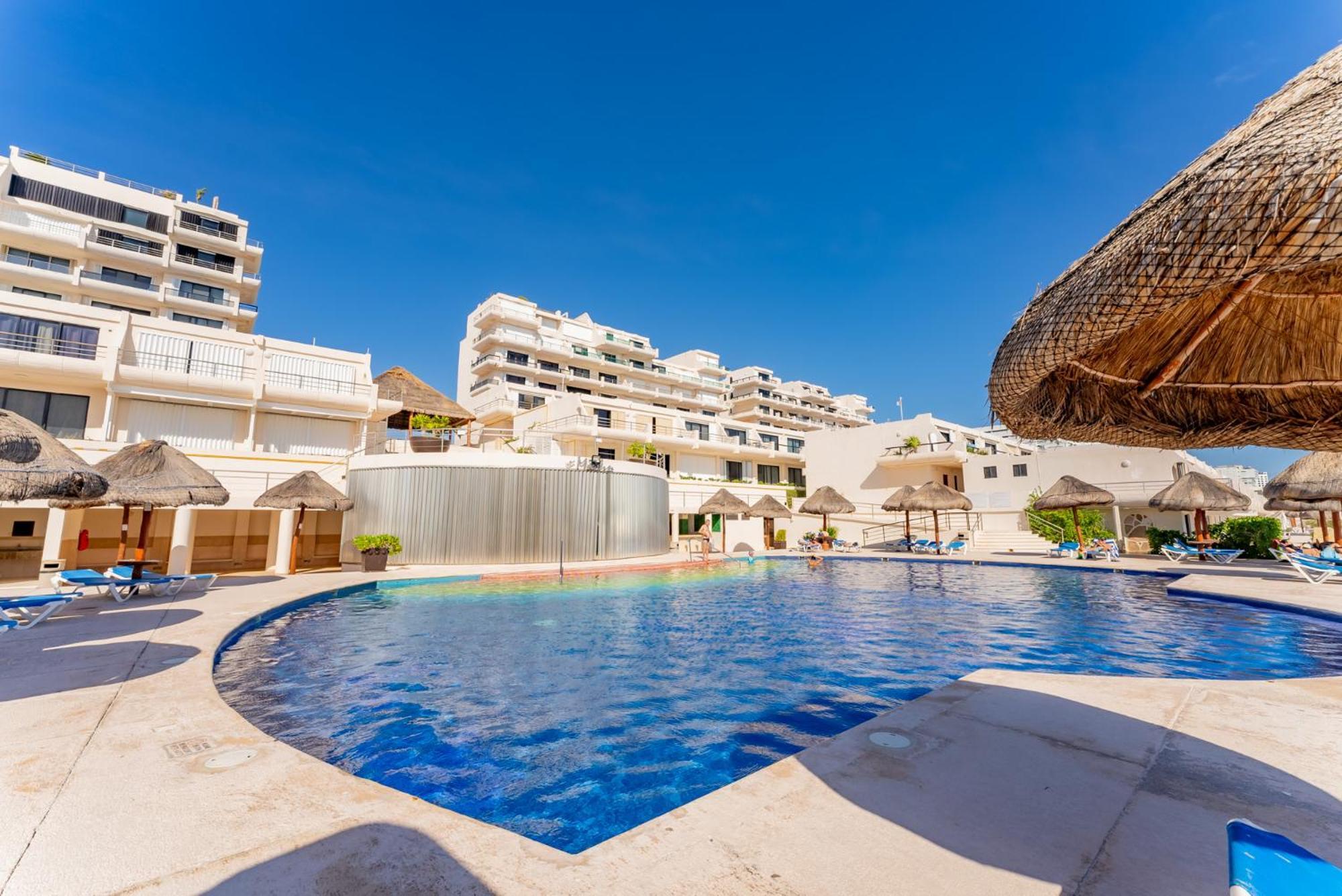 Amazing Caribbean Ocean View At Villas Marlin In קנקון מראה חיצוני תמונה