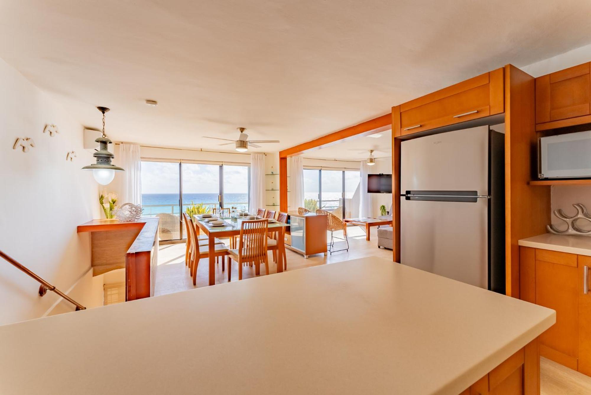 Amazing Caribbean Ocean View At Villas Marlin In קנקון מראה חיצוני תמונה