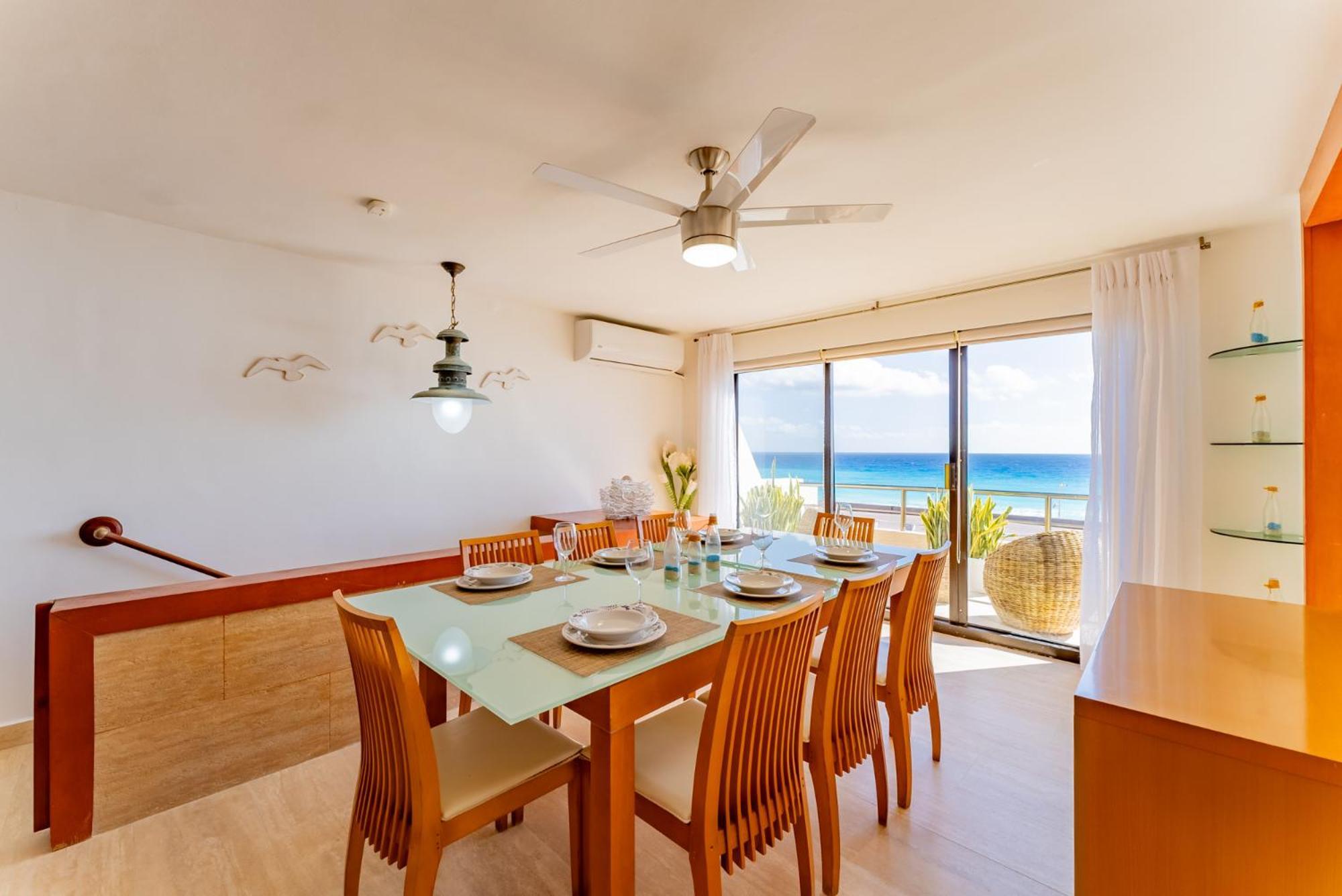 Amazing Caribbean Ocean View At Villas Marlin In קנקון מראה חיצוני תמונה